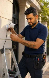 نصب عیب‌یابی تخصصی دوربین مداربسته سیستم‌ امنیتی
