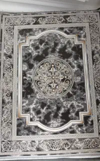 فرش لوکس۱۲۰۰شانه نخ آکرلیک آلمانی بازرگانی مهر