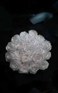 دسته گل روبانی