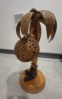 چراغ خواب چوب نارگیل