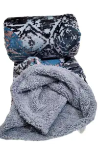 پتو ببعی پشت گوسفندی ضخیم یکنفره