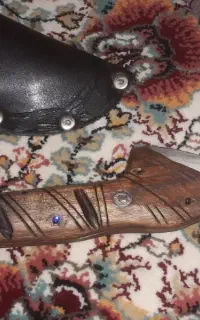 چاقو تیزی خوش دست طرح دار