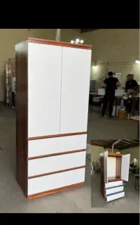 کمد لباس سپیدار سفارش انواع کمد لباس در رنگ بندی