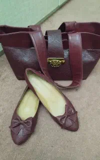 کیف و کفش کالج ست سایز 40به 38و39هم میخوره