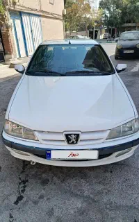 پژو پارس مدل 92 بدون رنگ