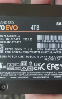 اس اس دی (SSD) سامسونگ ۴ ترا 870 EVO