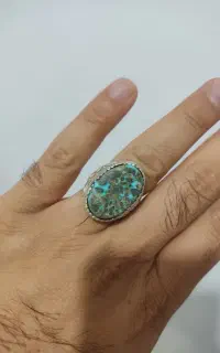 انگشتر نقره فیروزه