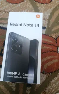 گوشی شیائومی Redmi Note 14 مشکی در حد نو