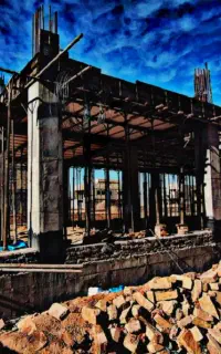 اجرا اسکلت بتنی.