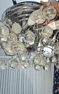 لوستر کریستال مدرن