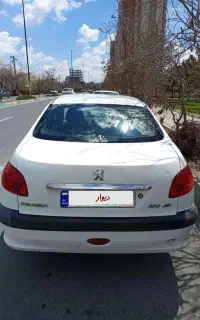 فروش اس دی 206مدل 89موتوربزرگ V8درحد
