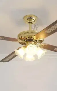 پنکه سقفی لوستردار ( مناسب باغ ویلا، مغازه ،خانه )