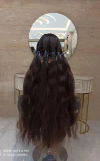 خریدار اصلی موی طبیعی  و رنگی