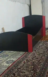 تخت خواب تک نفره تمام ام دی اف