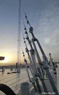 نصب دکل مهاری و جمع آوری