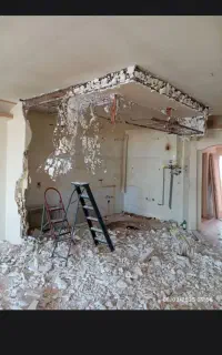 گچ کاری بنایی لکه گیری کاشی سیمان بازسازی