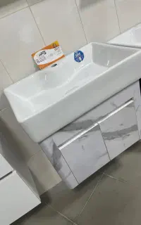 روشویی کابینتی سایز متوسط(آتاکابین)خانه روشویی 60