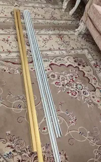 میله پرده در ابعاد ۱۶۰ و۱۷۰