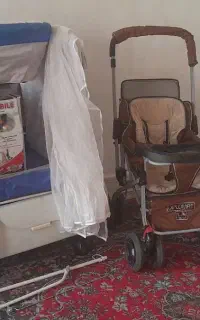 گهواره تخت خواب وکالسکه