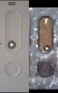 نقاشی ساختمان،درب و پنجره