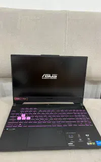 لپتاپ tuf gaming f15 RTX3050 کاملا نو و تمیز