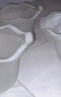 سه عدد حباب لوستر مات