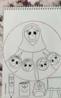 نقاشی من یک نقاش حرف ای هستم