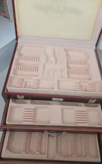 جعبه سرویس قاشق چنگال