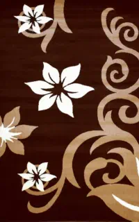 فرش قهوه ای نسکافه ای ۱۲ متری