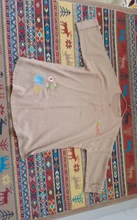 دو عدد مانتو کرمی