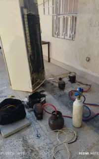خدمات سرویس وگازگیری انواع یخچال وکولر درمحل مناسب