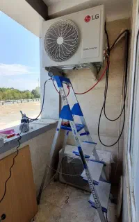 سرویس و نصب انواع کولر گازی و پکیج و ابگرمکن