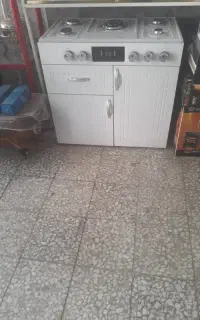 اجاق گاز ام دی اف ۵ شعله  صفه استیل