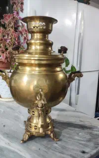 سماور زرده اصل ذغالی