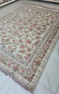 فرش گل ریزبدون پرزدهی رنگ ثابت 9و12و24متری