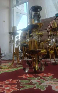 لوستر آب طلاکاری