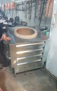 تنور گازی گلی