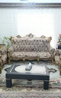 مبل ۹ نفره سلطنتی بسیار زیبا و شیک