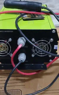 مبدل برق۶۰۰ وات(اینورتر)۱۲ولت باطری به ۲۲۰ولت.