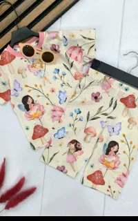 لباس گل گلی