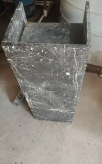 روشویی سنگ رگه سفید
