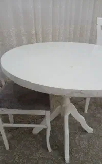 ناهار خوری دو نفرە چوبی بدون ایراد