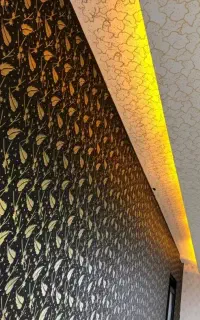 نقاشی ساختمان طرح کاغذ دیواری.گچکاری.کنتکس.کناف