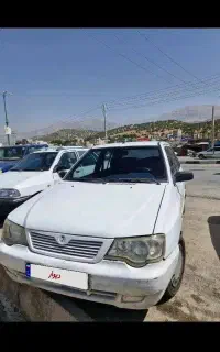 پراید ۱۳۲ مدل ۹۰ فرمان هیدرولیک رنگ سفید