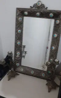 آینه و شمعدان