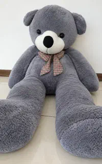 خرس عروسکی ۱،۵ متری خارجی و کاملاً نو