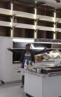 نصب وتعمیرات کابینت کمد دیواری پارکت قرنیز و پرده