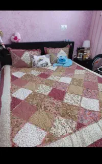 تخت دونفره چوبی راش