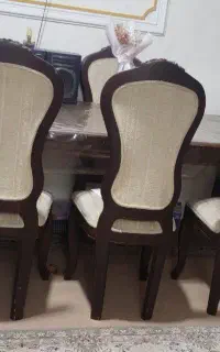 میز غذاخوری ۸ نفره با چوب گردو