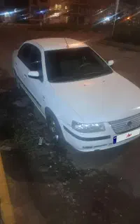 سمند سفید مدل 98 بی رنگ بی ضربه